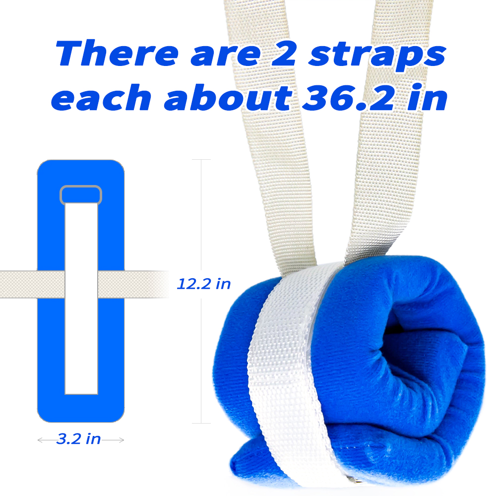 PSNOOK restraint strap dimensions and long attachment straps