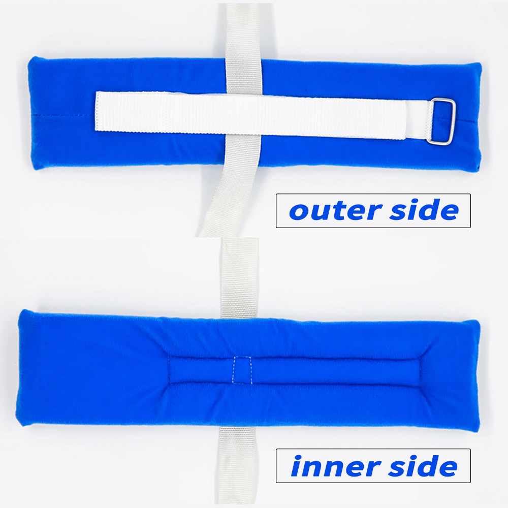 PSNOOK restraint cuff inner and outer side detail